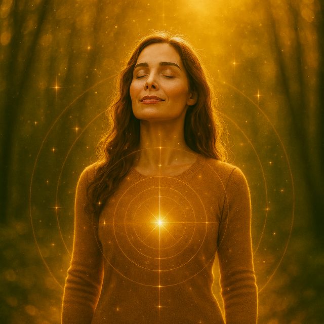 Vrouw in haar lichtkracht Vrouw die in haar lichtkracht staat: resultaat van Soul Alignment Coaching